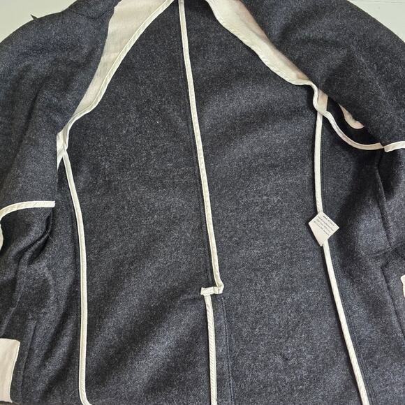 1st PAT-RN Comfort Knit Blazer Wool Gray Size S‎ - Picture 9 of 14